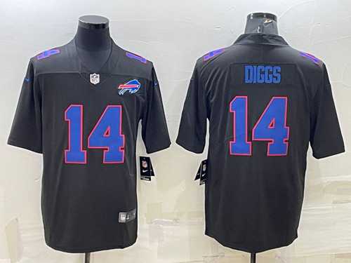 Mens Buffalo Bills #14 Stefon Diggs Black Vapor Untouchable Limited Stitched Jersey->buffalo bills->NFL Jersey